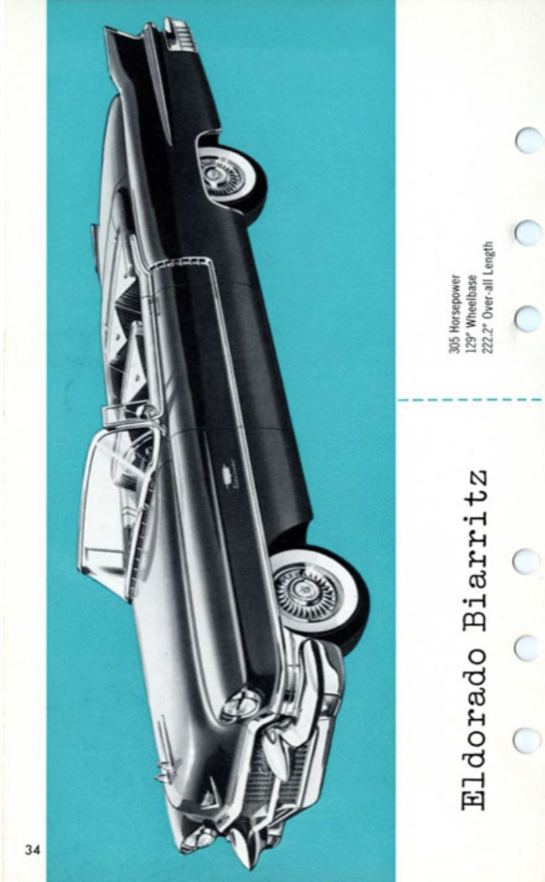 1956 Cadillac Salesmans Data Book Page 94